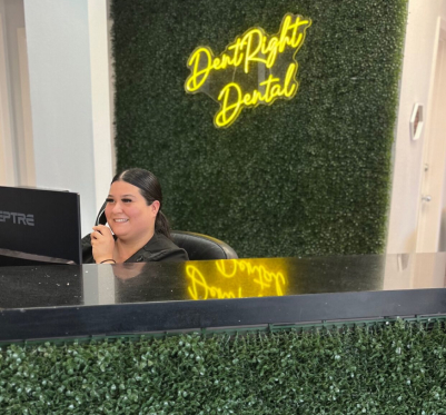 Img of DentRight Dental San Antonio reception area